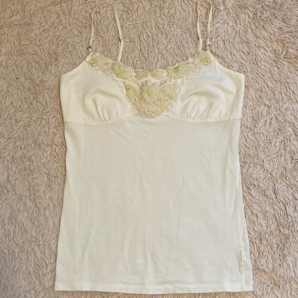 White American Eagle Tank Top
